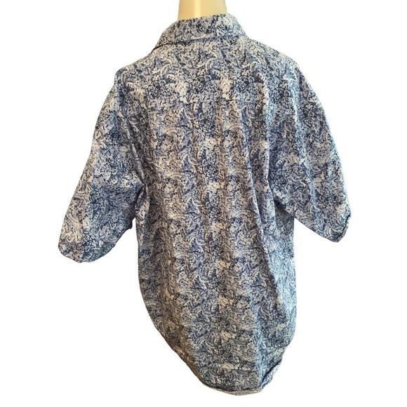 Marcelo Sport XL Mens Blue Branch Designer - Picture 3 of 7
